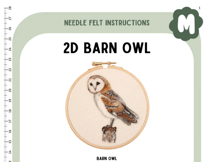 2D Barn Owl Instructions PDF