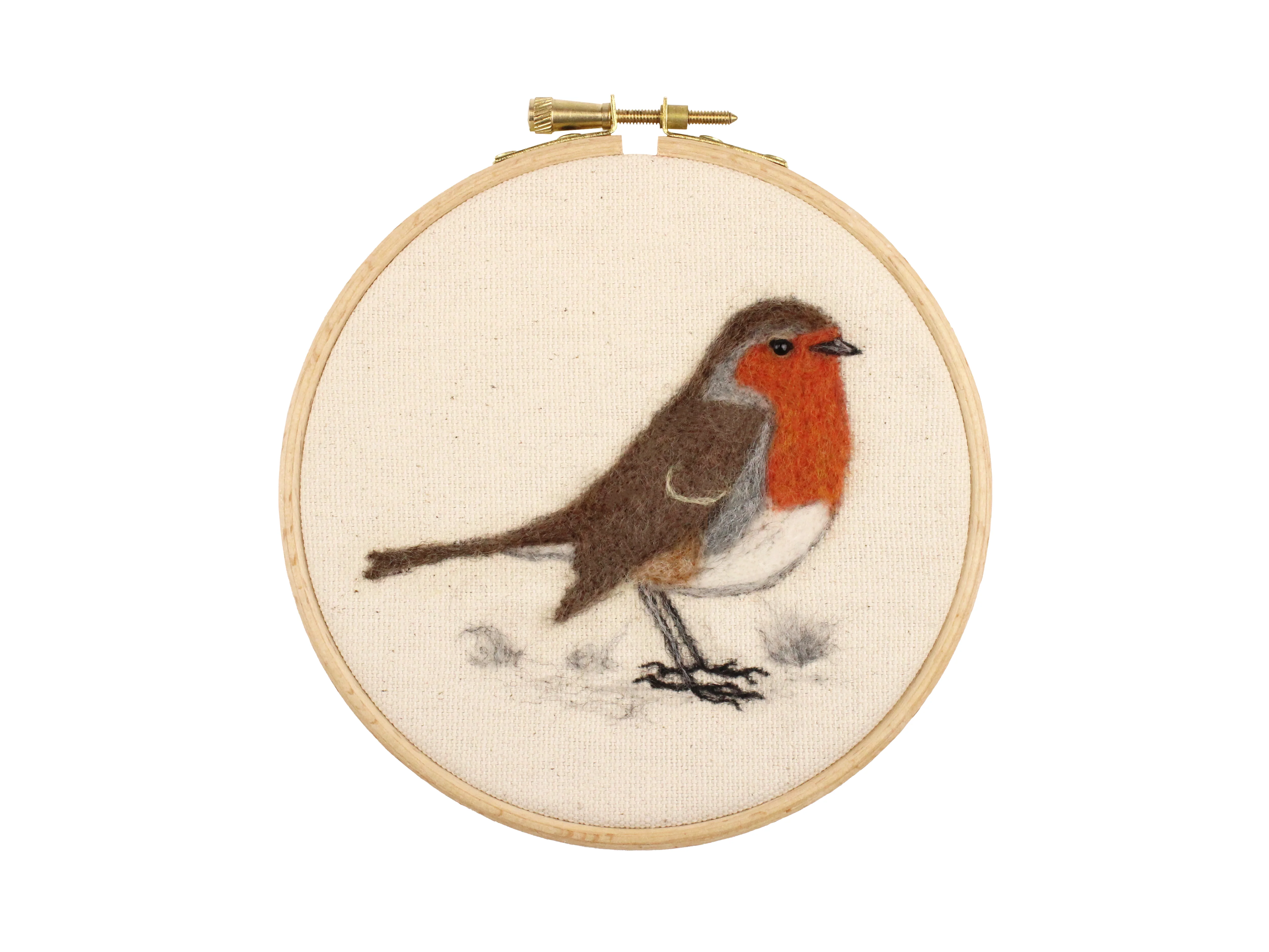2d Robin Needle Felt Picture Kit