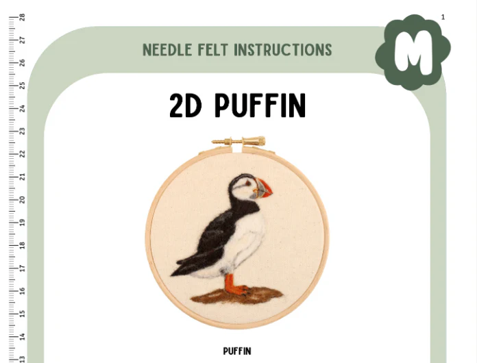 2D Puffin Instructions PDF