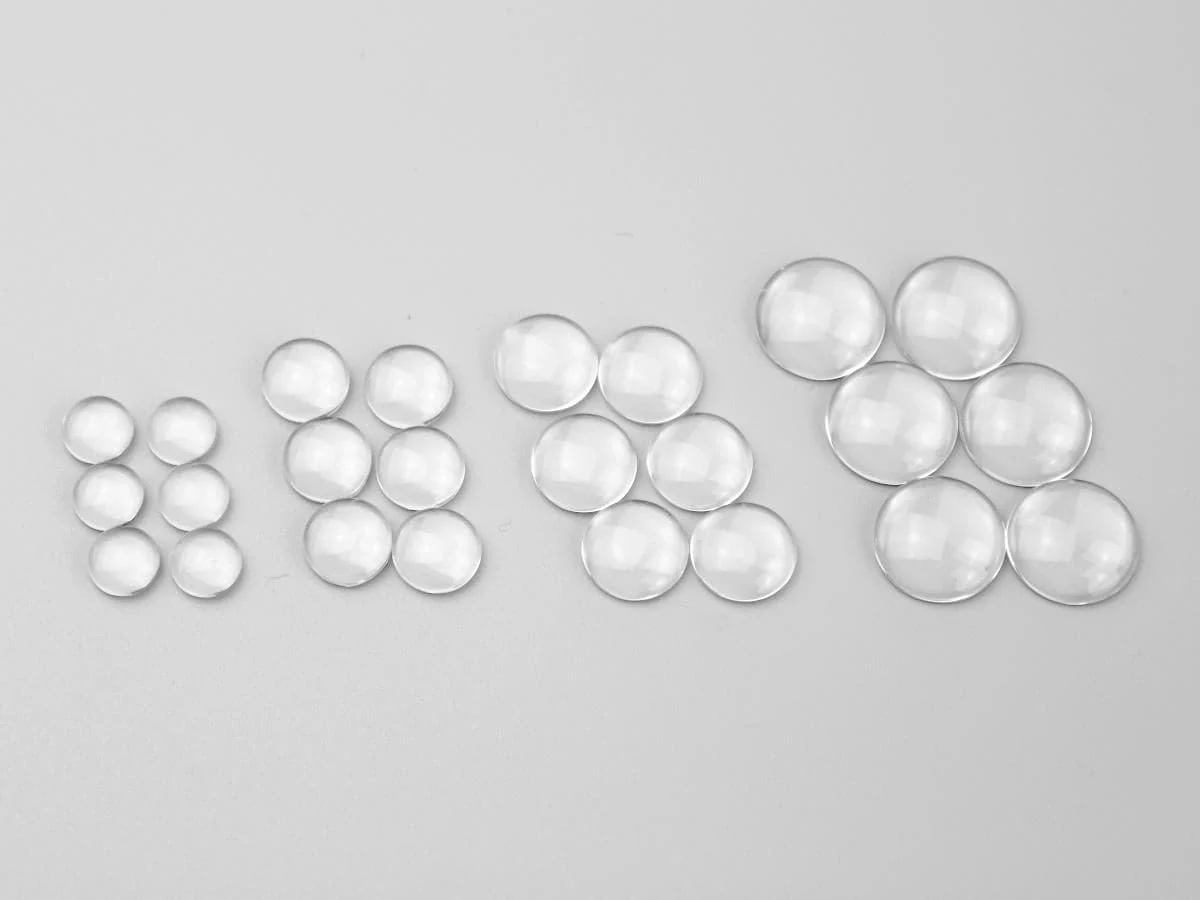 Blank Glass Cabochon Eyes - various pack sizes - Image 3