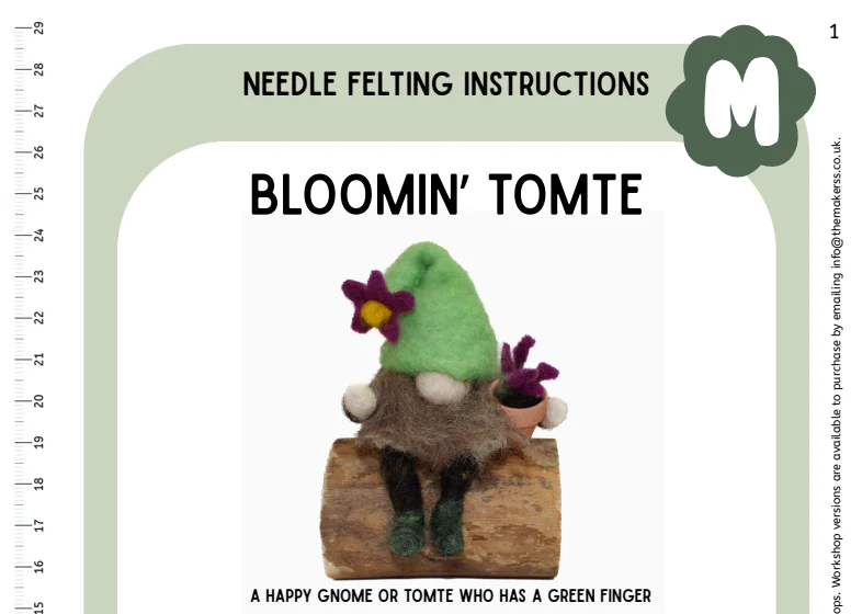 Bloomin' Tomte Instructions PDF