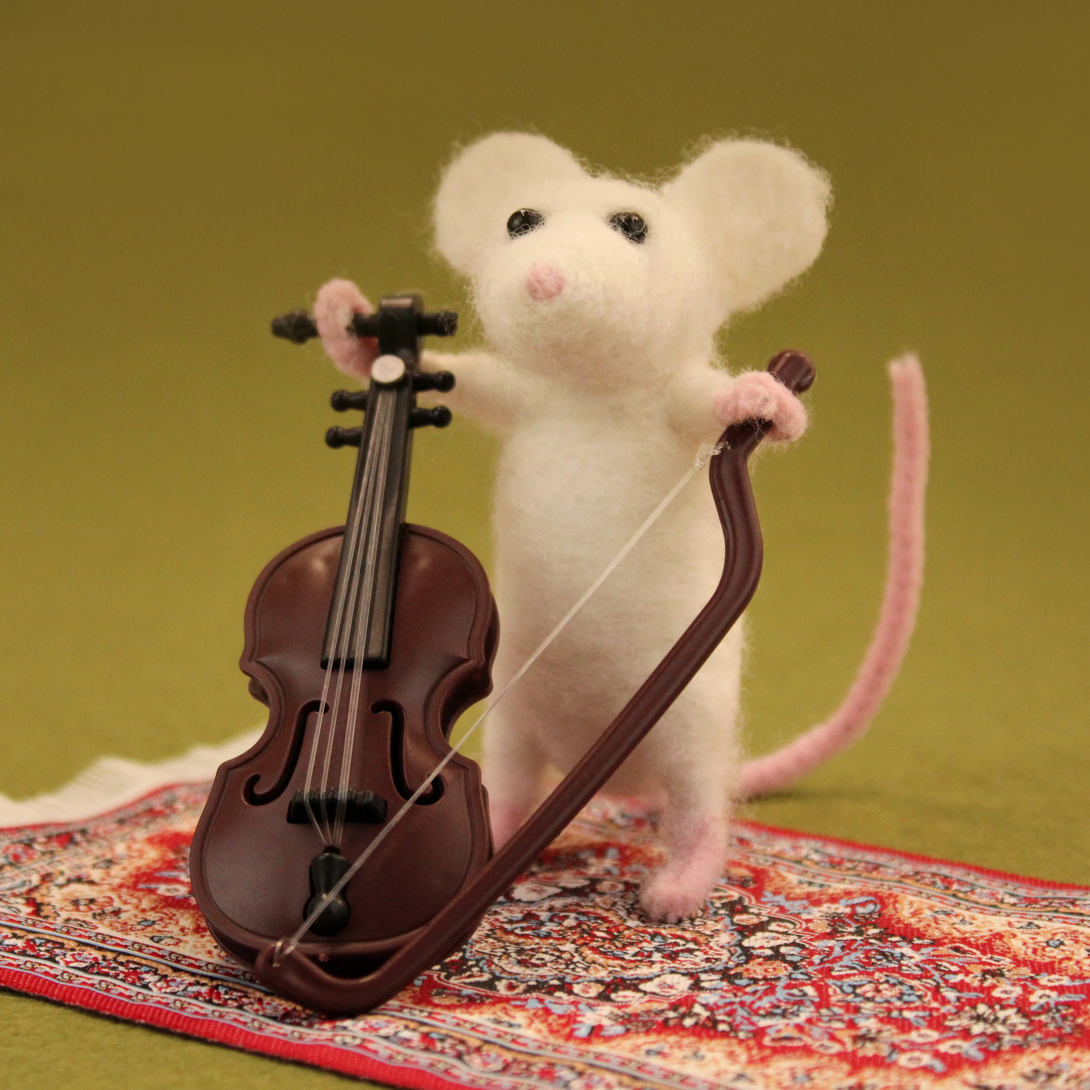 Cello or Violin for Needle Felted Characters - Image 3