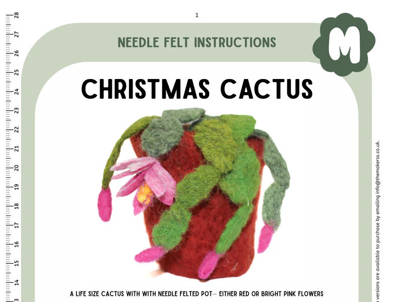 Christmas Cactus Instructions-PDF