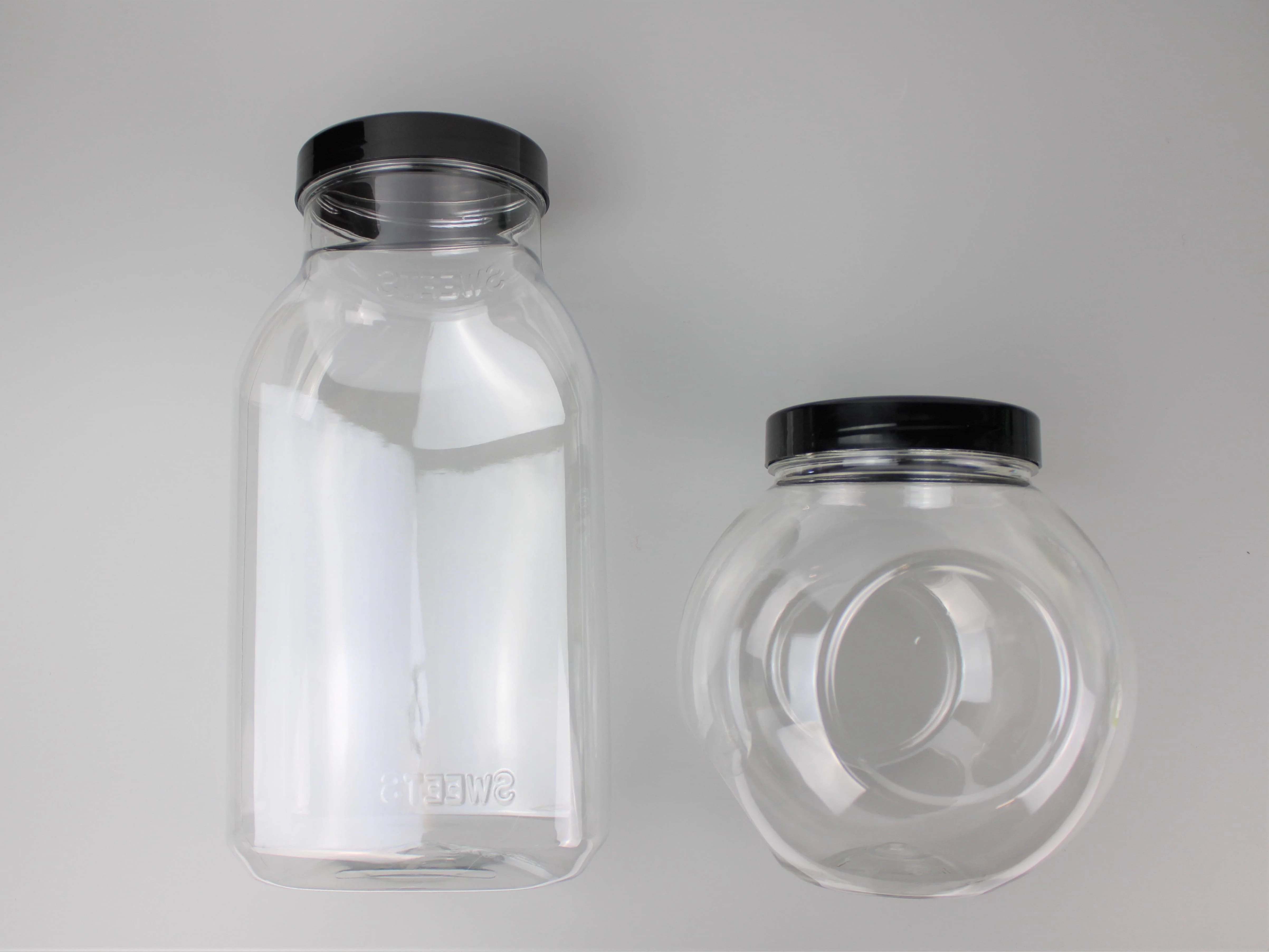 Clear Plastic Sweetie Jar - Empty - Image 5