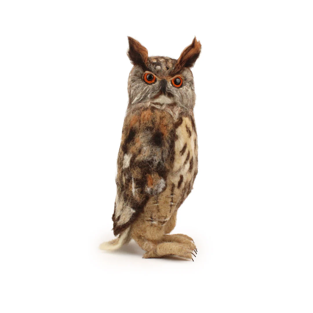 Eagle Owl Needle Felt Pack - Image 4