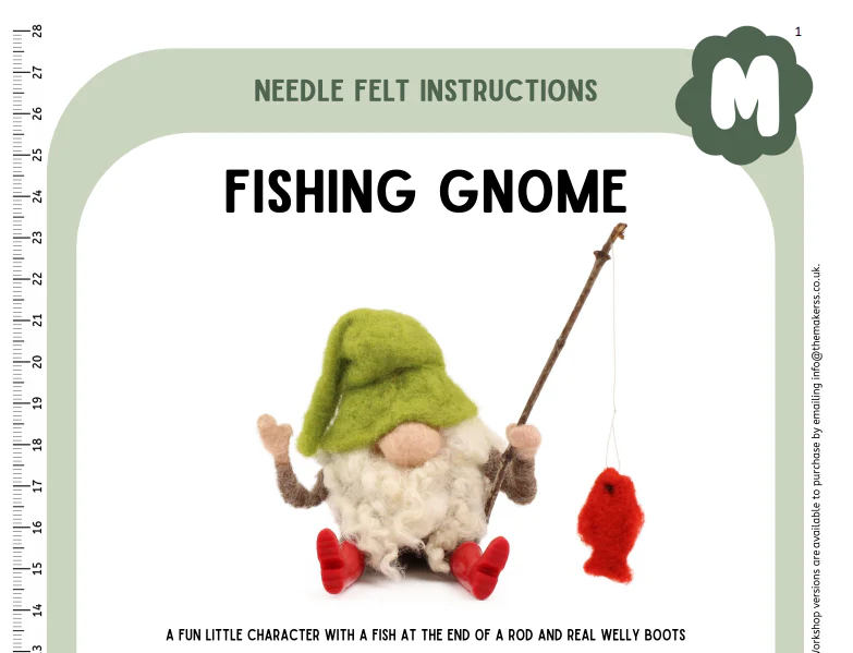 Fishing Gnome Instructions PDF