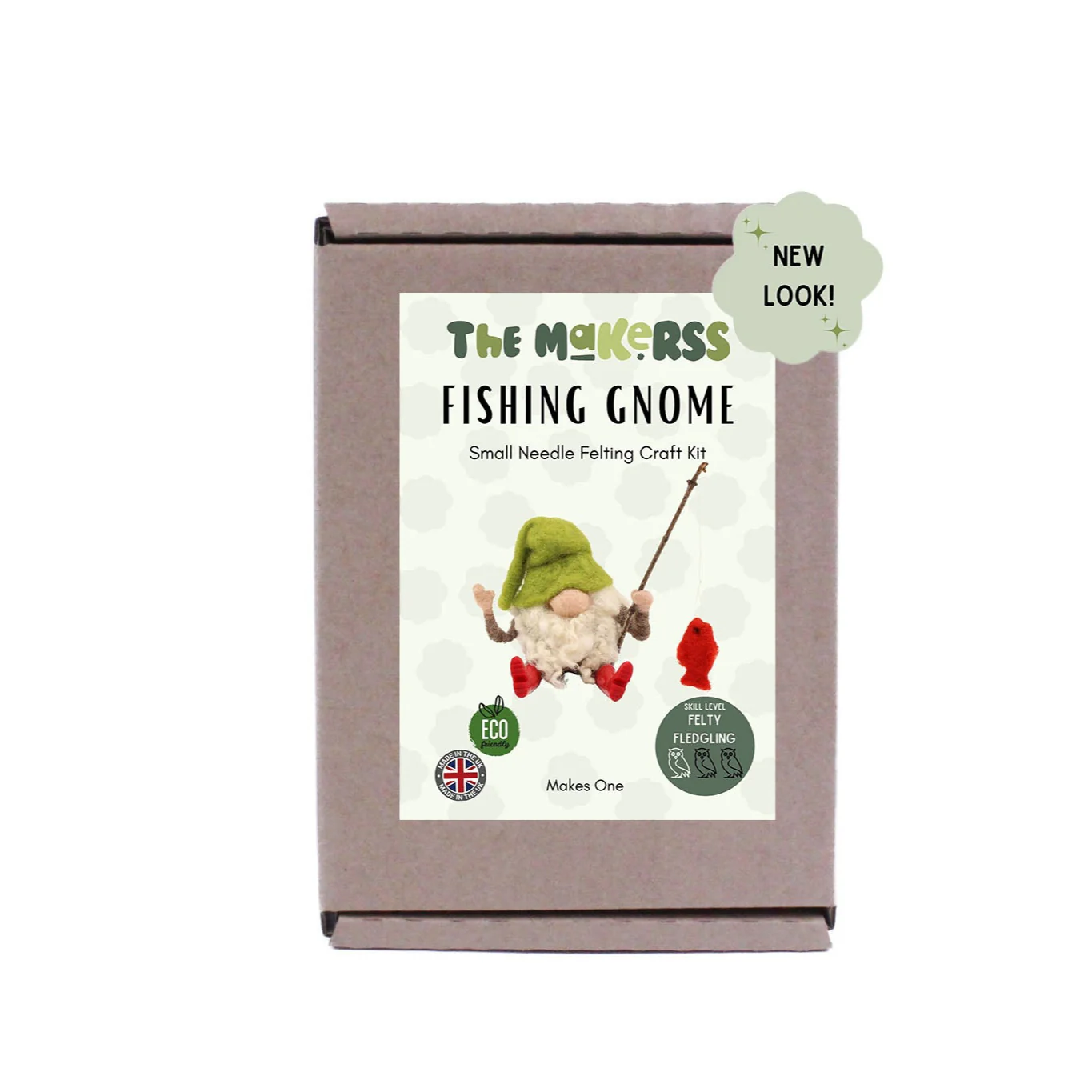 Fishing Gnome Small Needle Felt Kit - Image 4