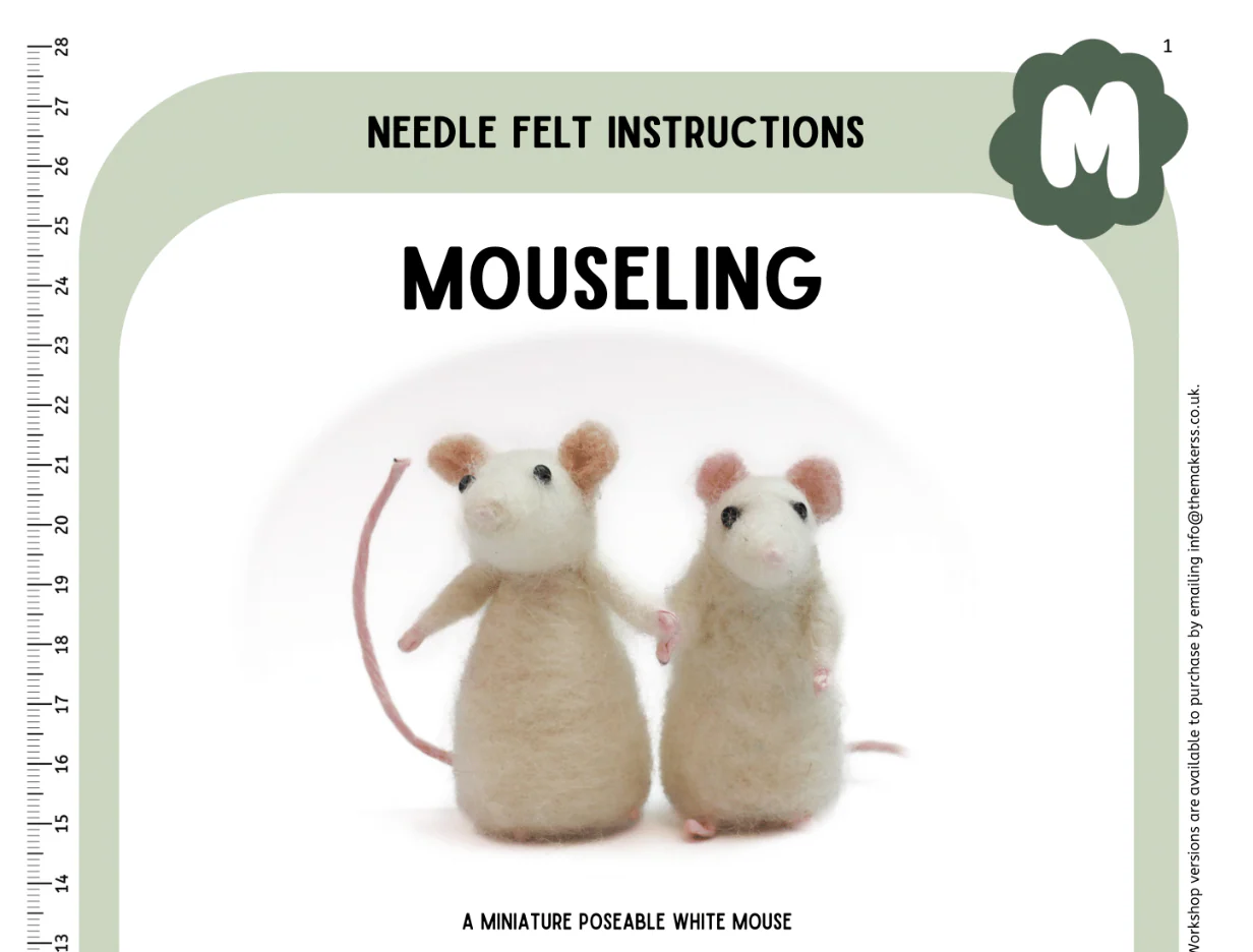 White Mouseling Instructions PDF