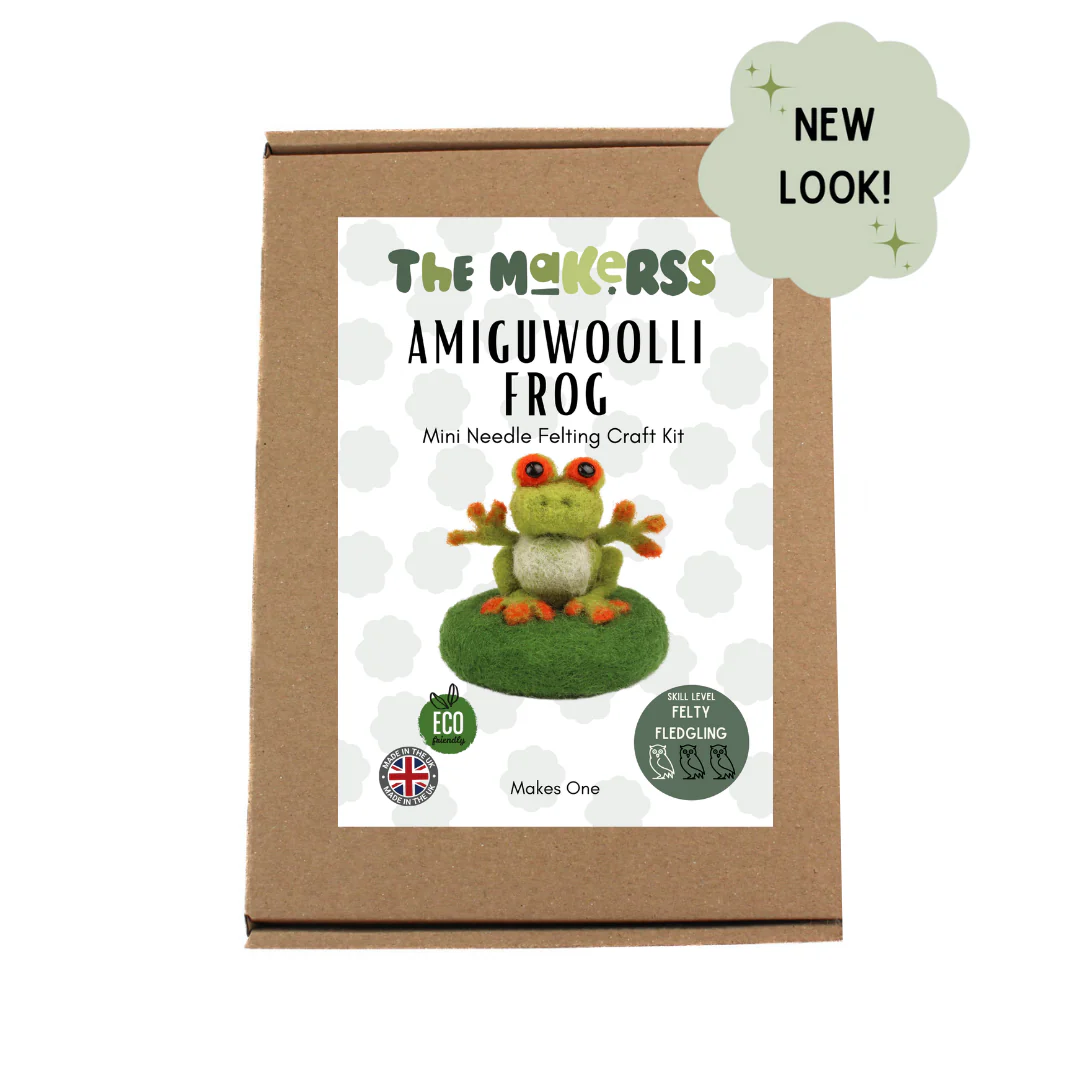 Frog Amiguwoolli Mini Needle Felt Kit - Image 3