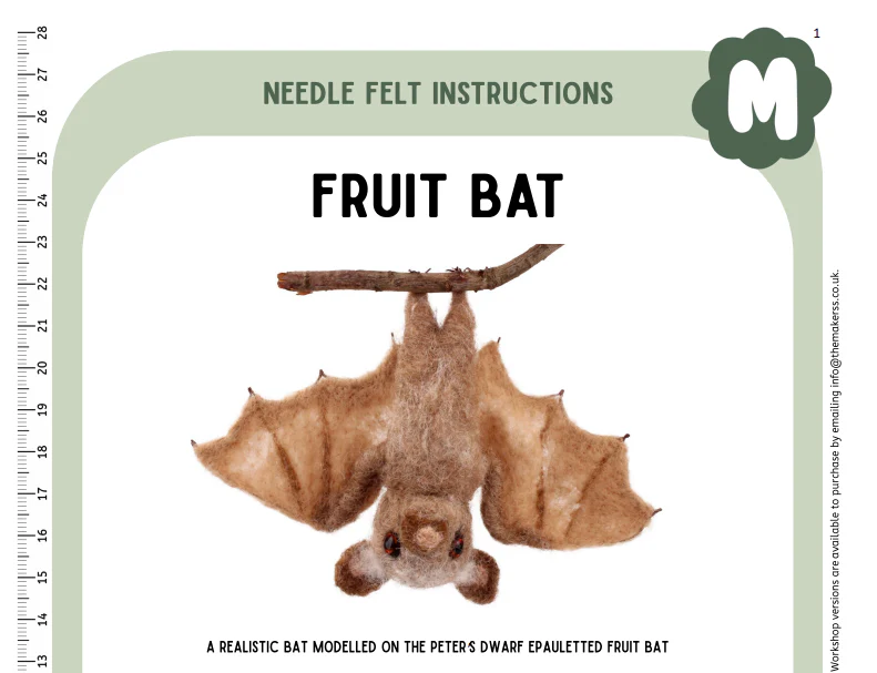 Fruit Bat Instructions PDF