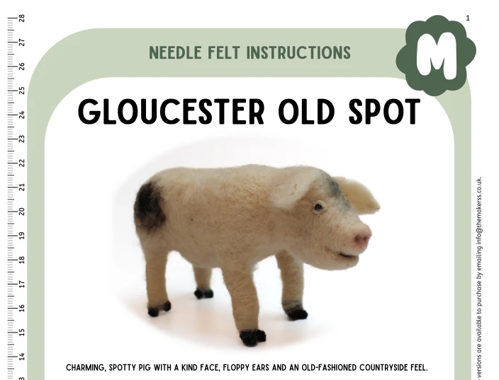 Gloucester Old Spot Instructions PDF