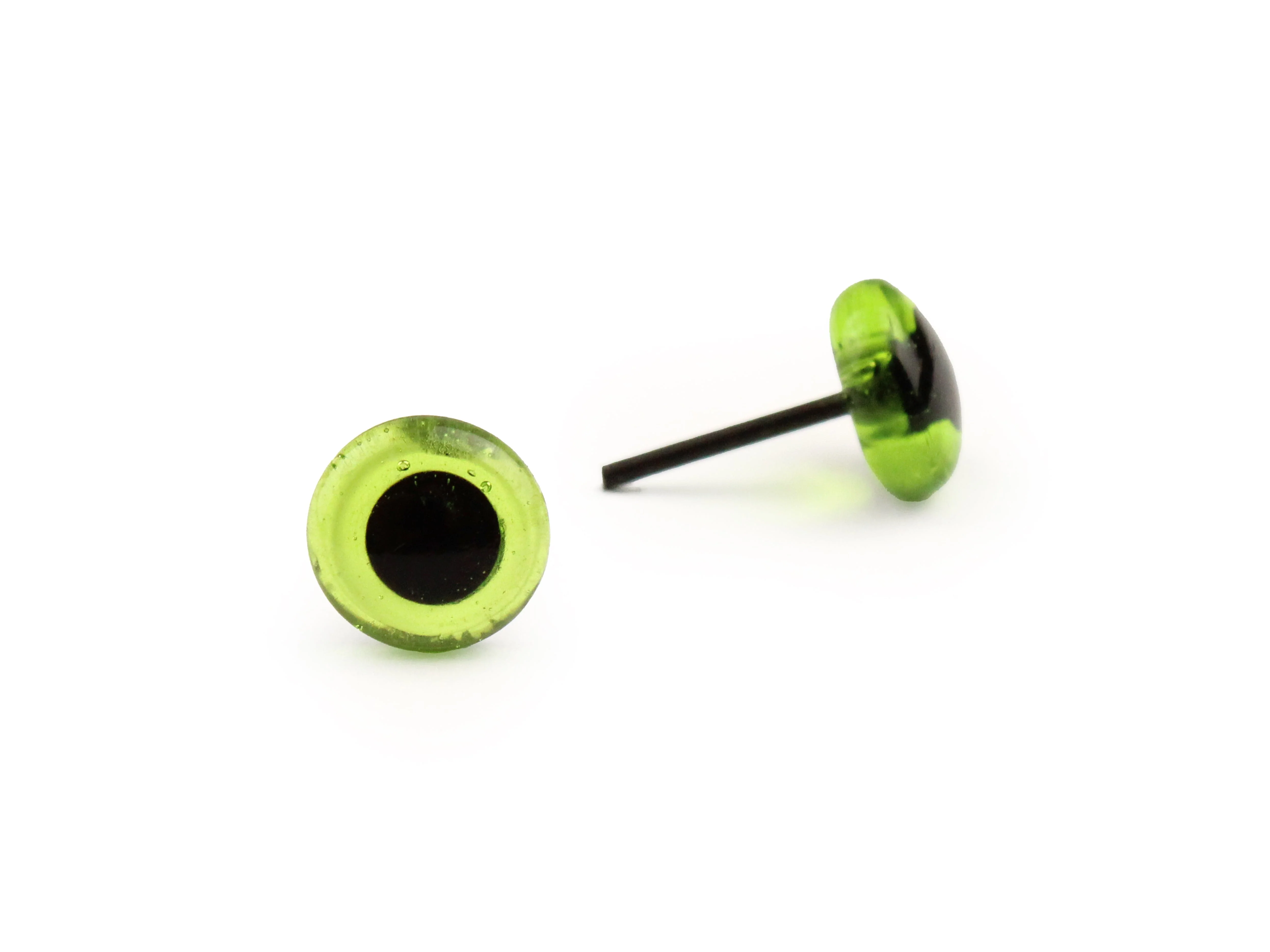 Green Easy glue-in glass eyes - various options - Image 3