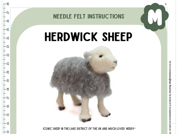 Herdwick Sheep Instructions PDF