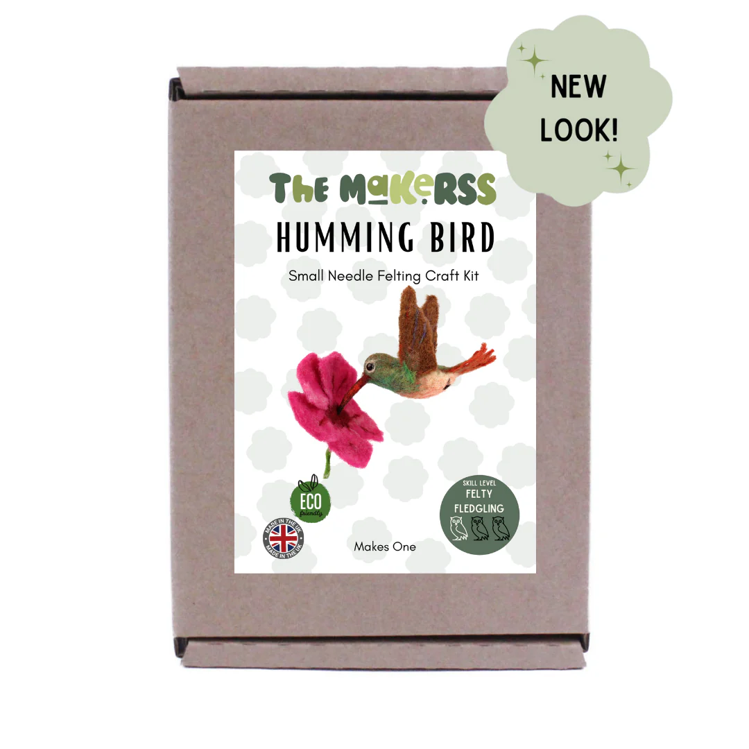 New! Hummingbird Needle Felt Kit - Image 4