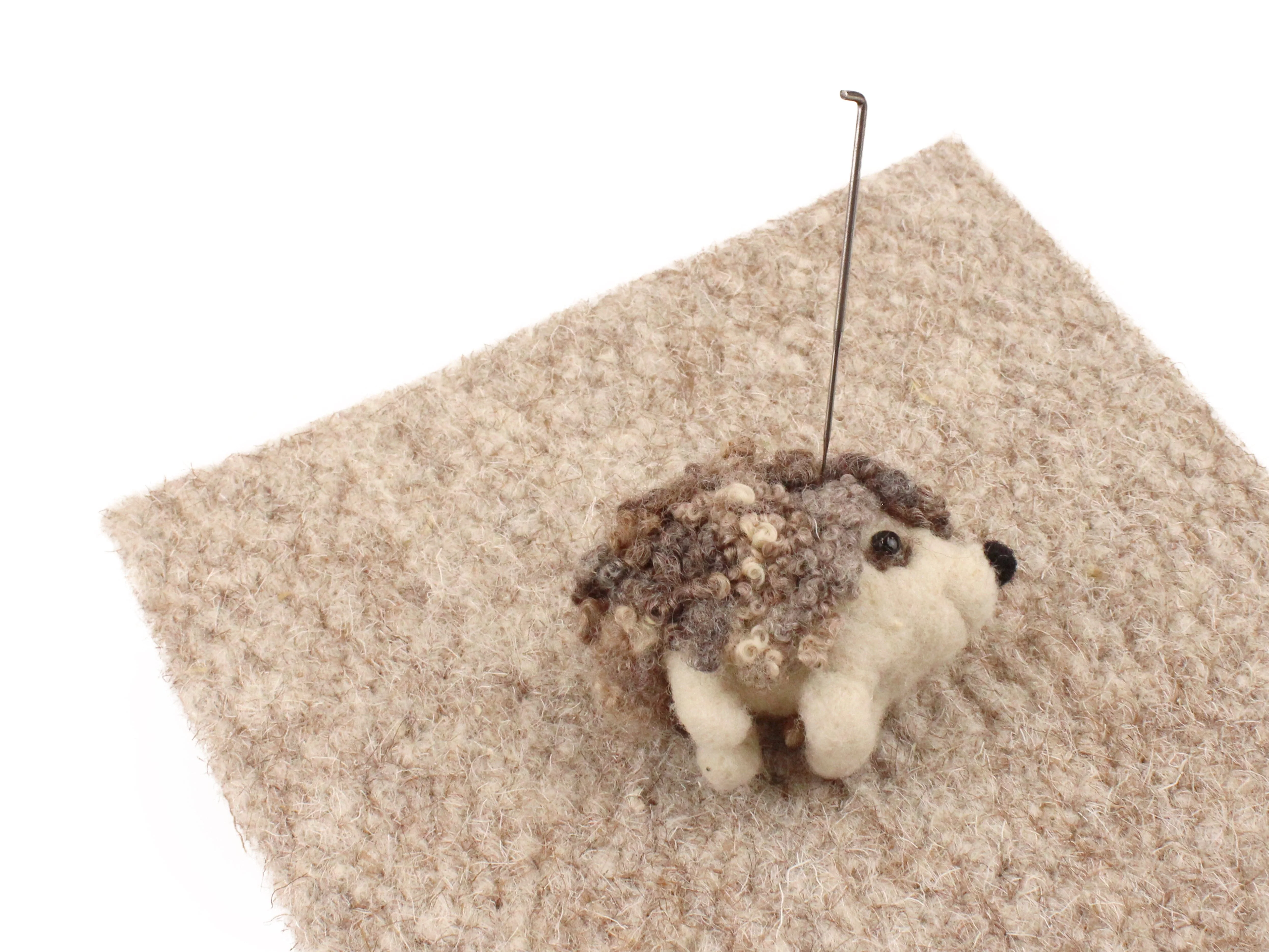Large Eco Wool Felting Mat - square 20x20cm and A4 - Image 3