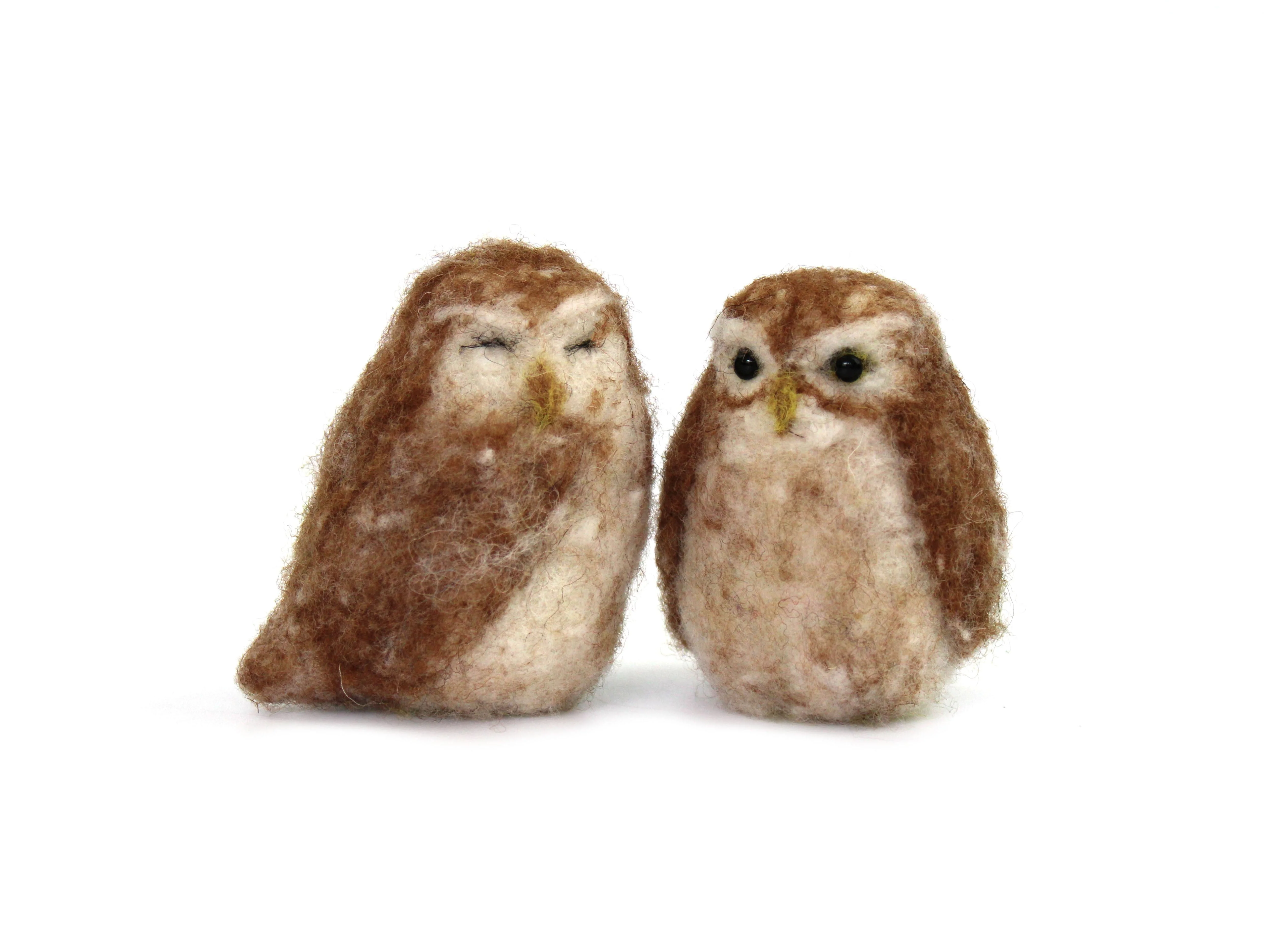 Little Owl Small Needle Felt Kit - Image 3