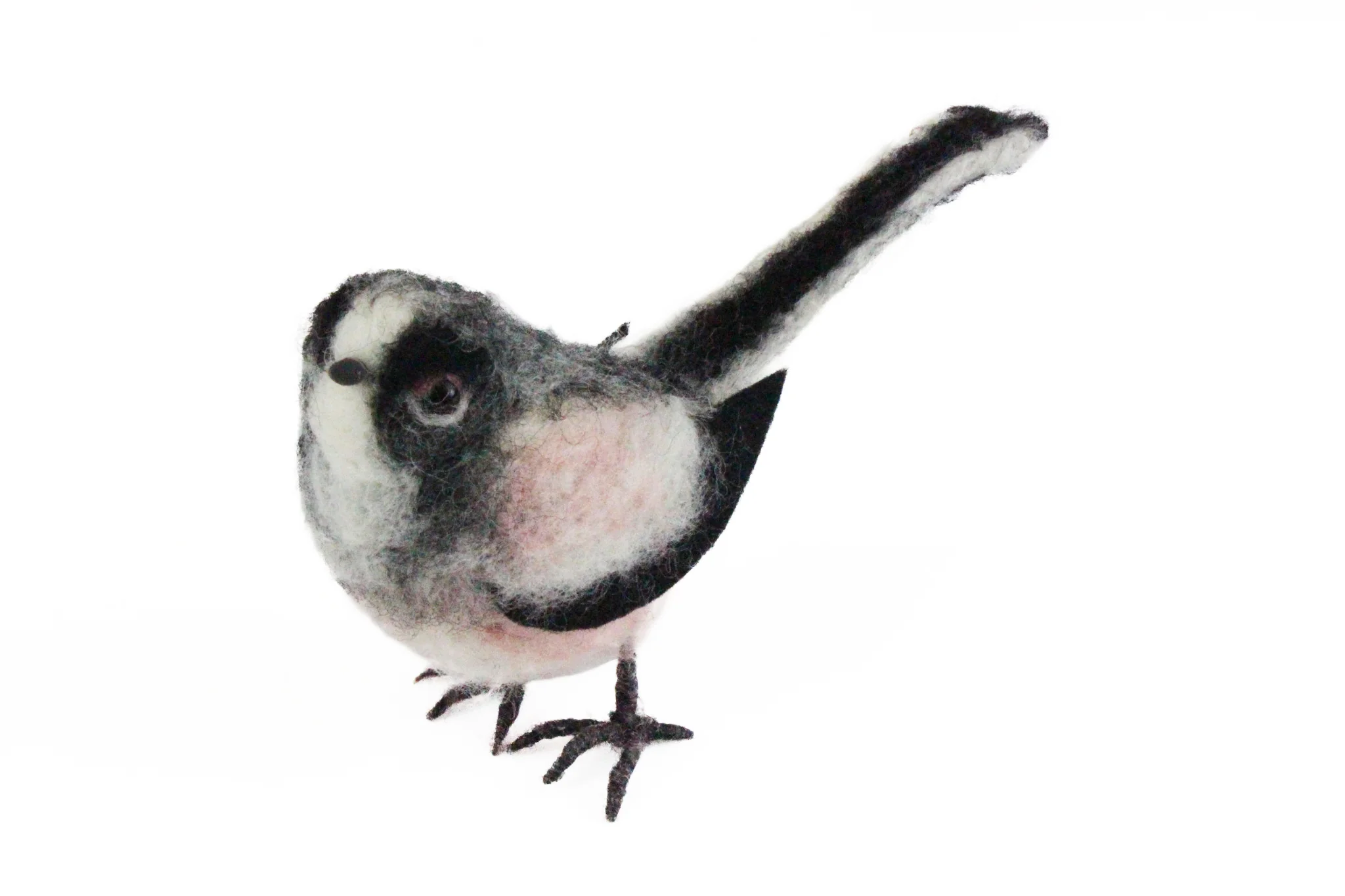 Long Tailed Tit Needle Felt Kit - Image 4