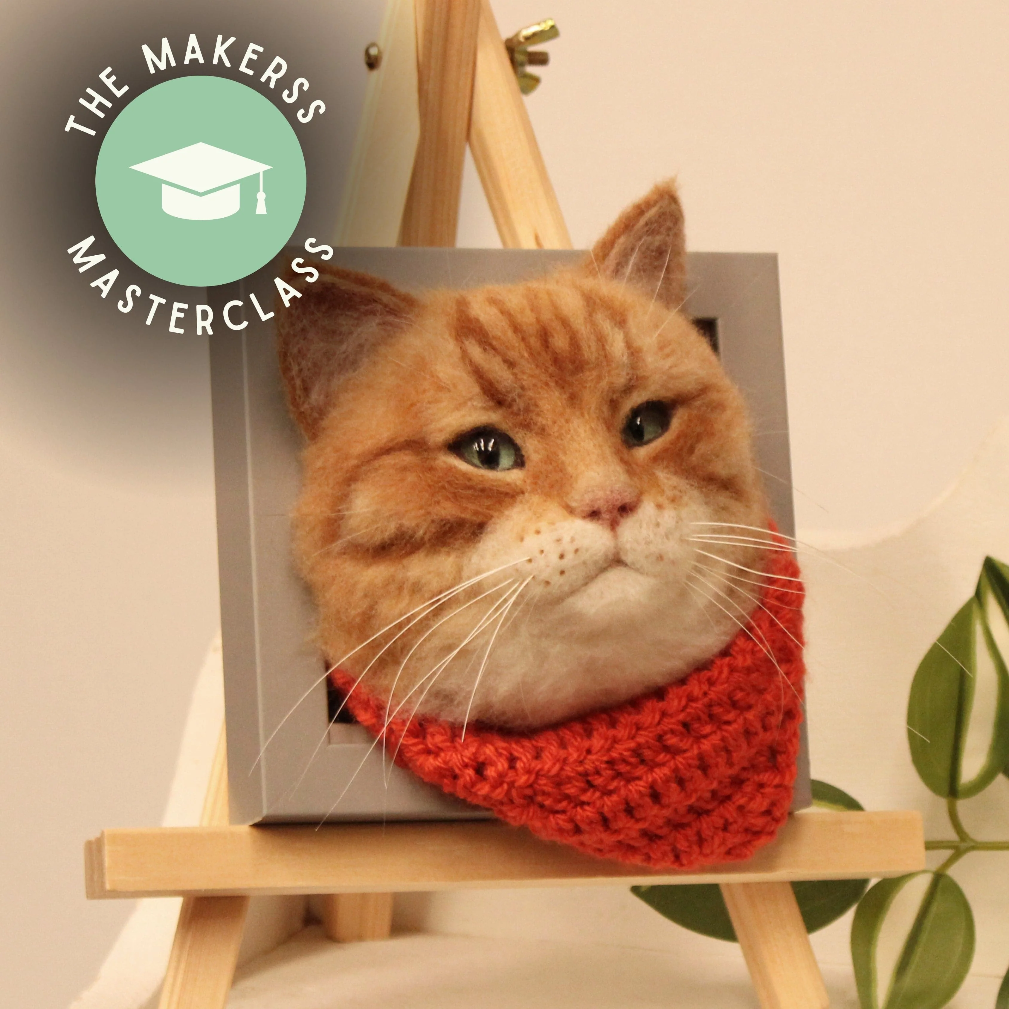 Makerss Masterclass - Cat Portrait with Agnese Davies