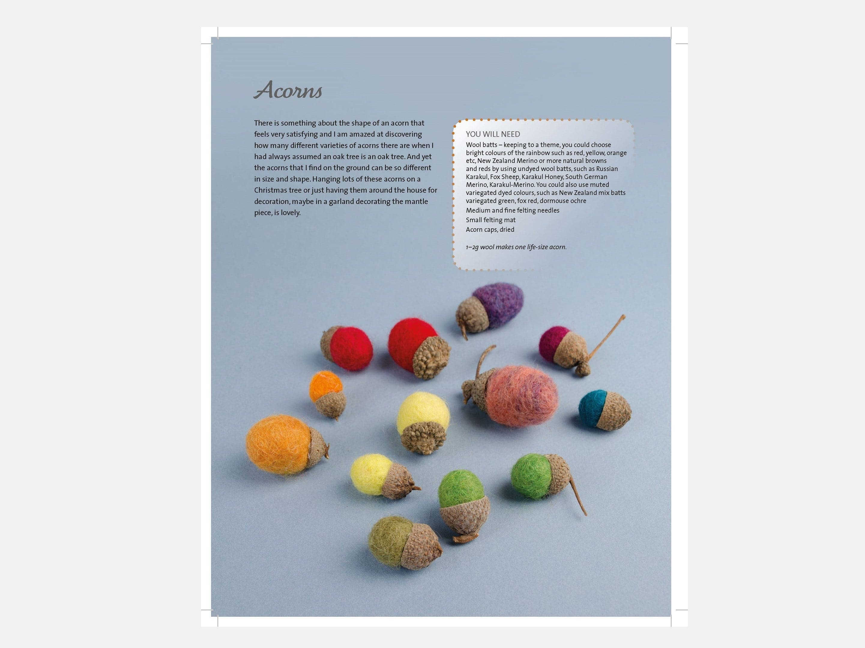 Making Simple Needle Felts Book (signed copy) - over 40 seasonal projects - Image 3
