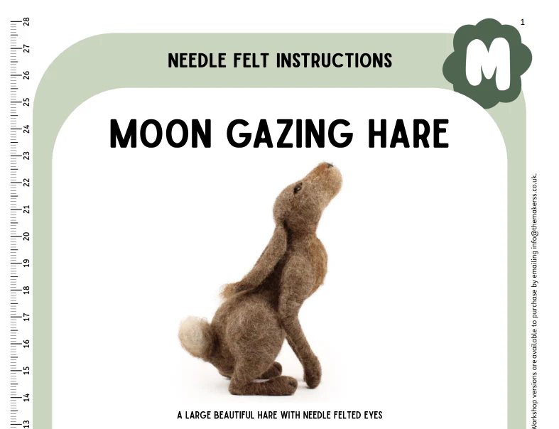 Moon Gazing Hare Instructions PDF