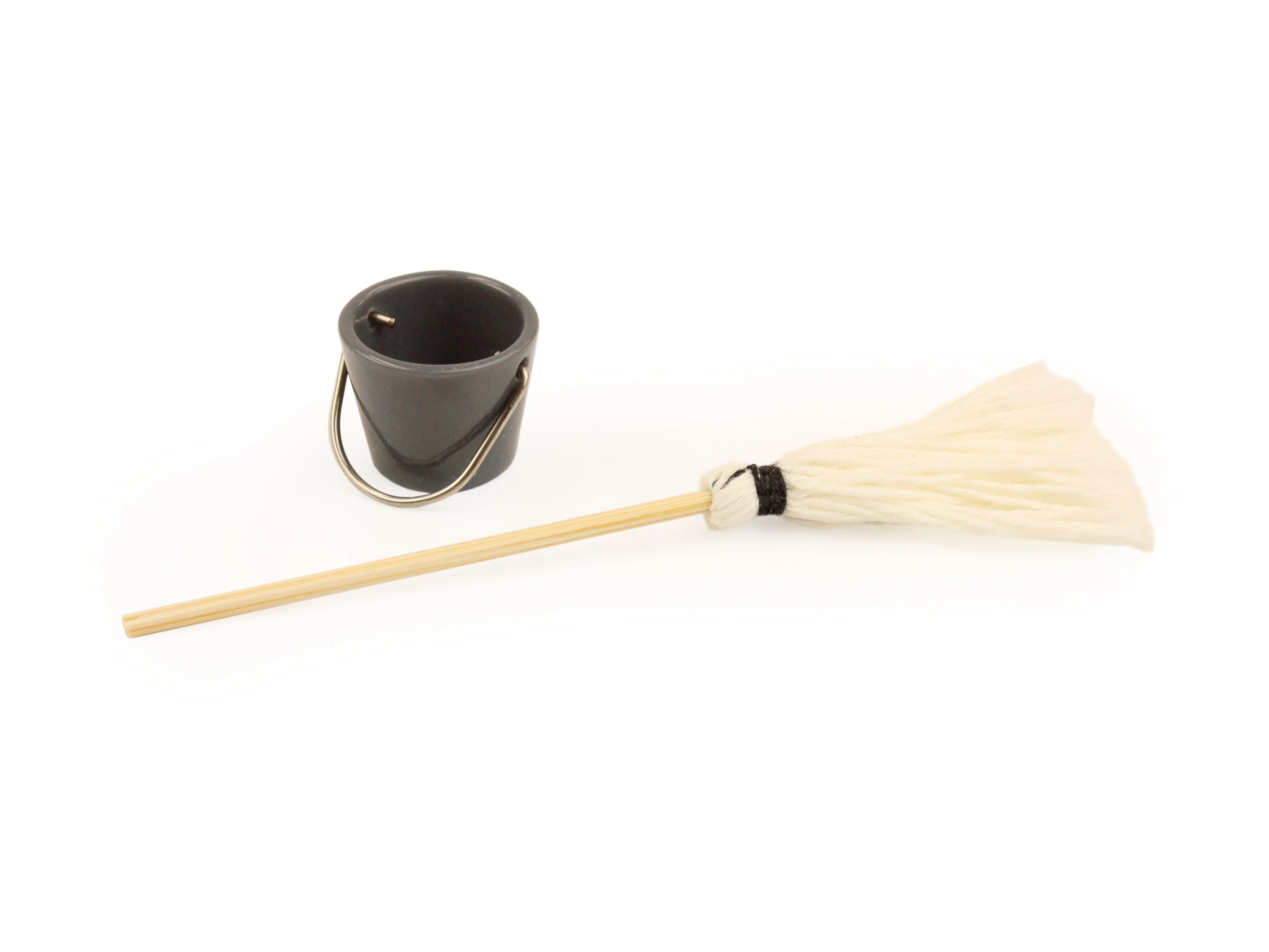 Mop and Bucket for Needle Felted Characters