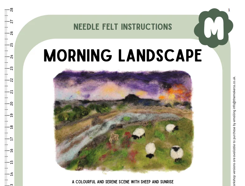 Morning Landscape Instructions PDF