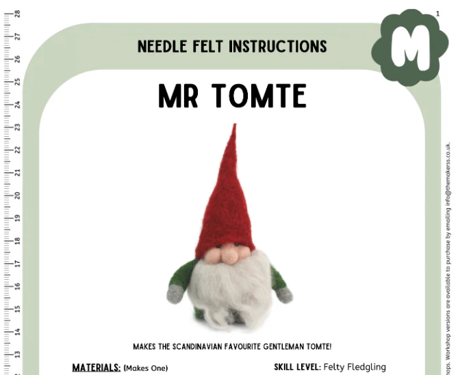 Mr Tomte Instructions PDF