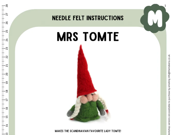 Mrs Tomte Instructions PDF