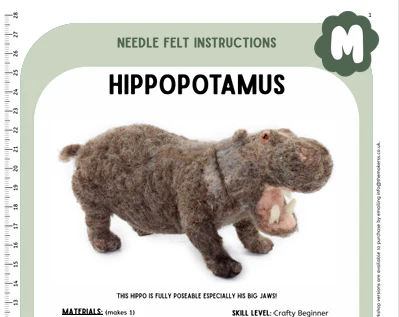 PDF- Hippopotamus Instructions