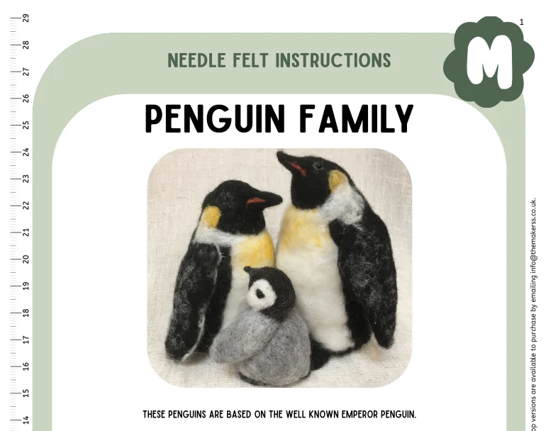 Penguin Family Instructions PDF