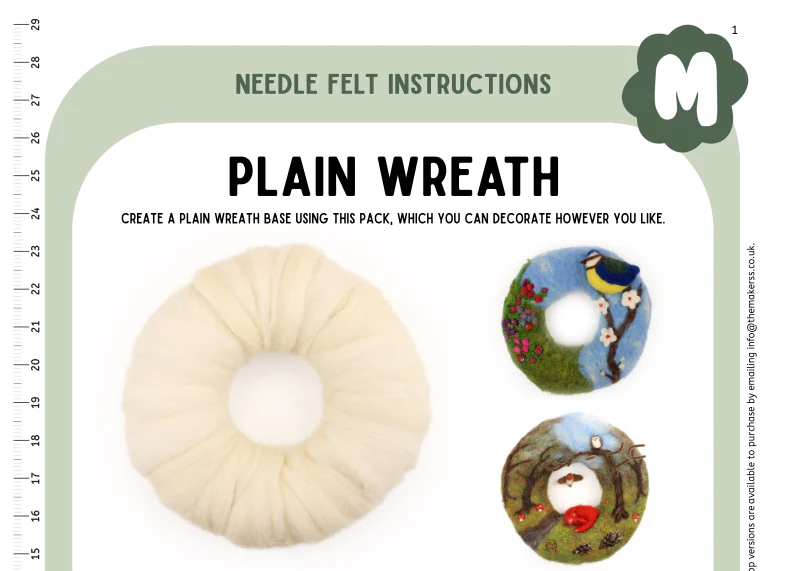 Plain Wreath Instructions PDF