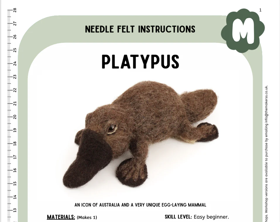 Platypus Instructions PDF