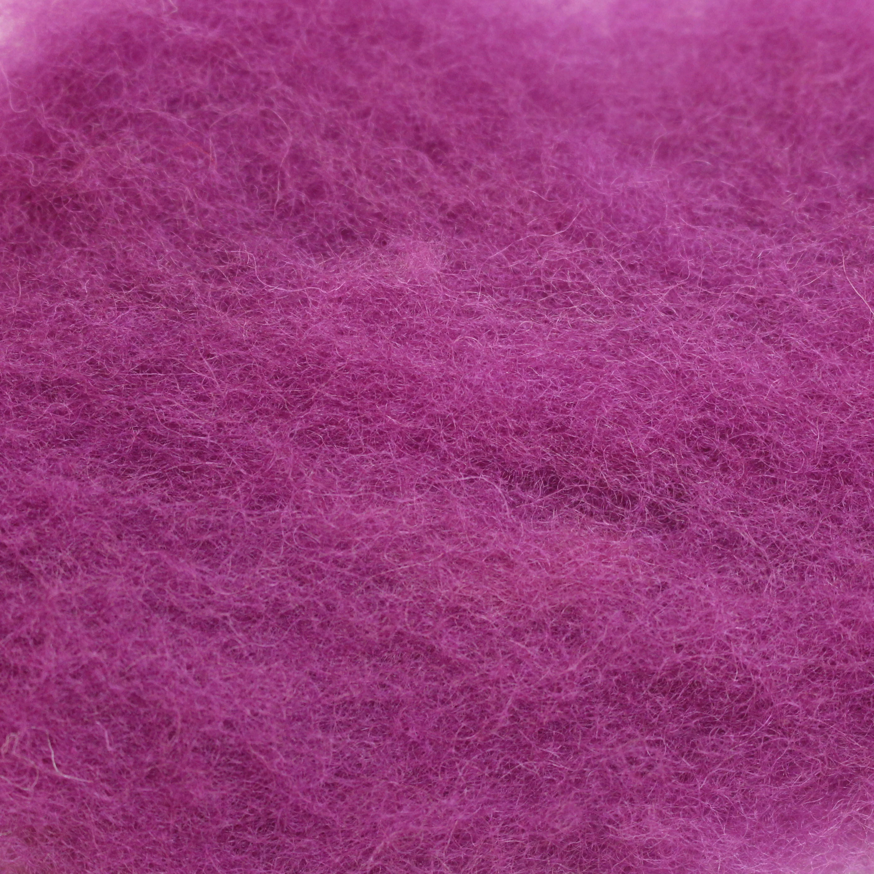 Plum Purple- carded wool batts - various weights - Image 2