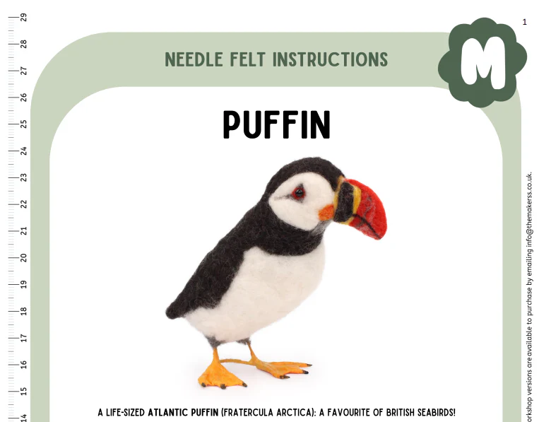 Puffin Instructions PDF