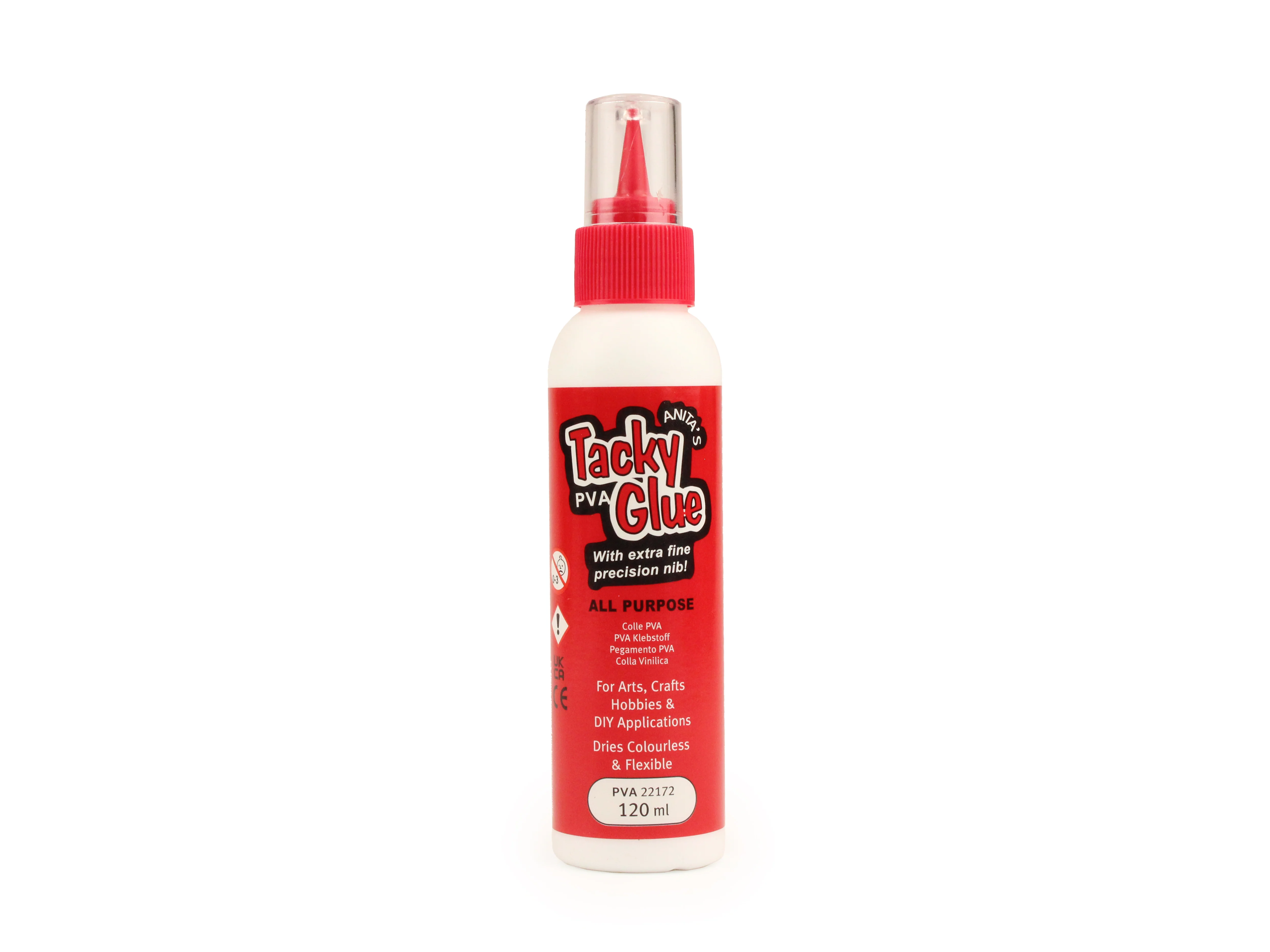 PVA Tacky Glue - ideal for glue-in eyes and legs - various sizes - Image 2