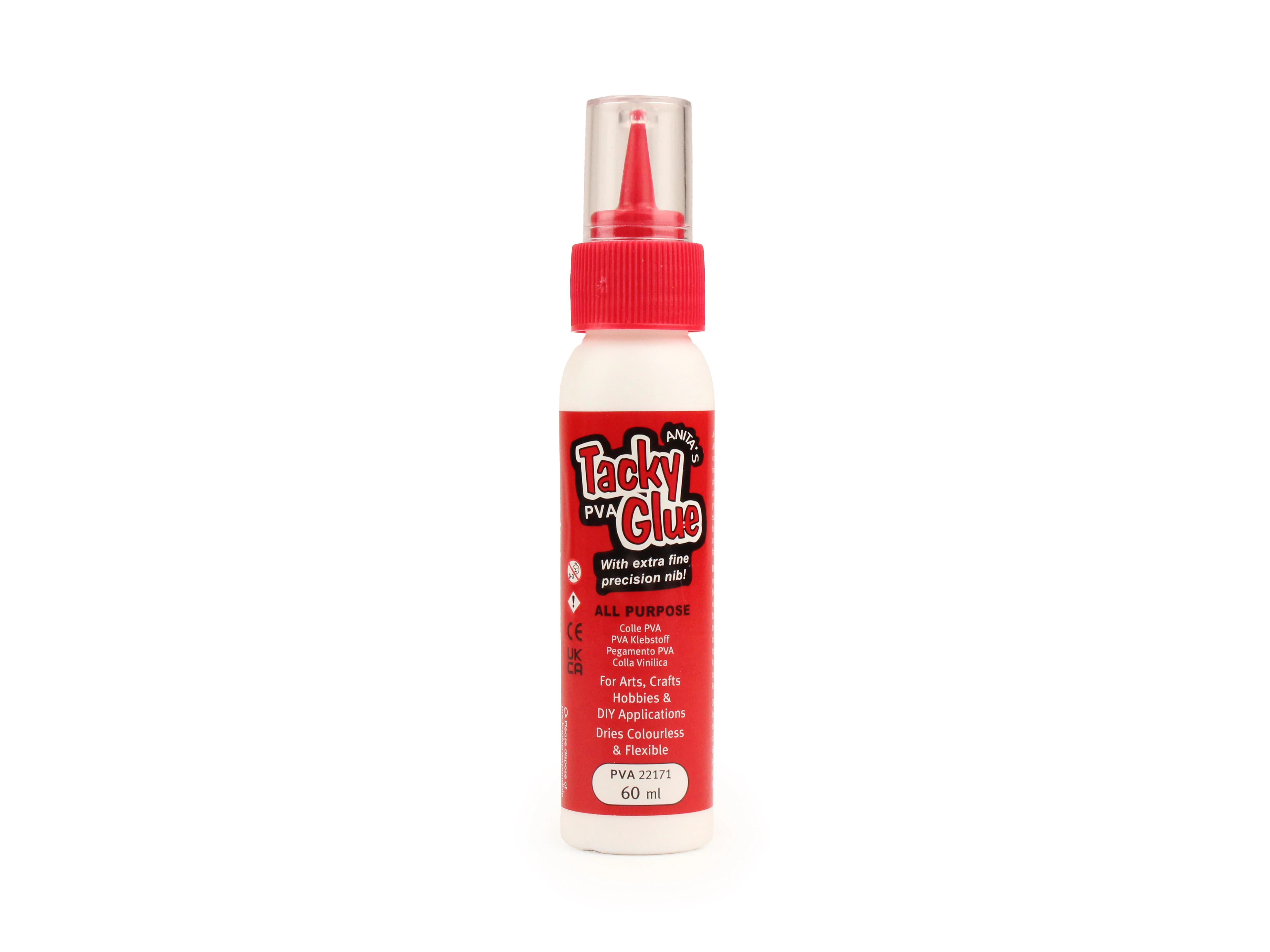 PVA Tacky Glue - ideal for glue-in eyes and legs - various sizes - Image 3