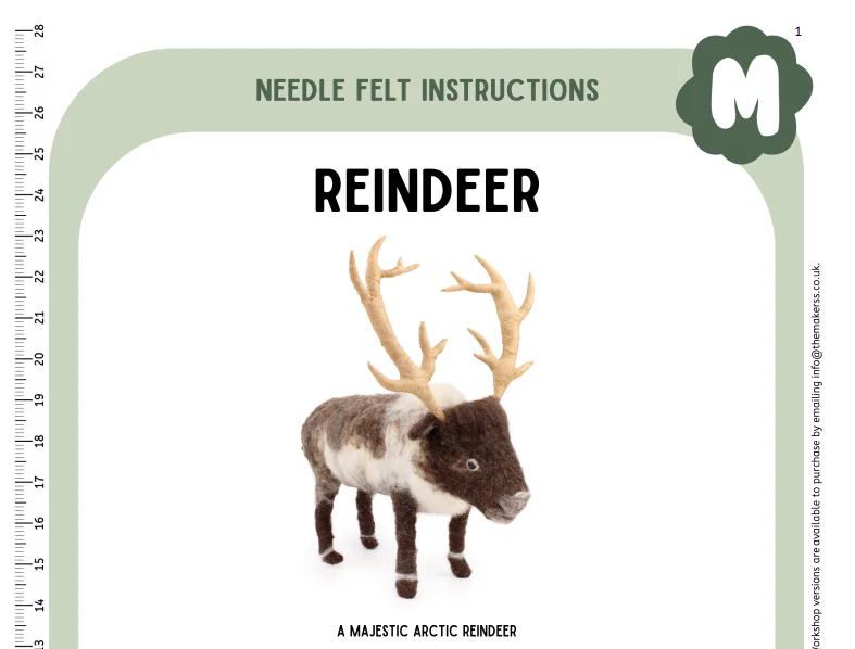 Reindeer Instructions PDF