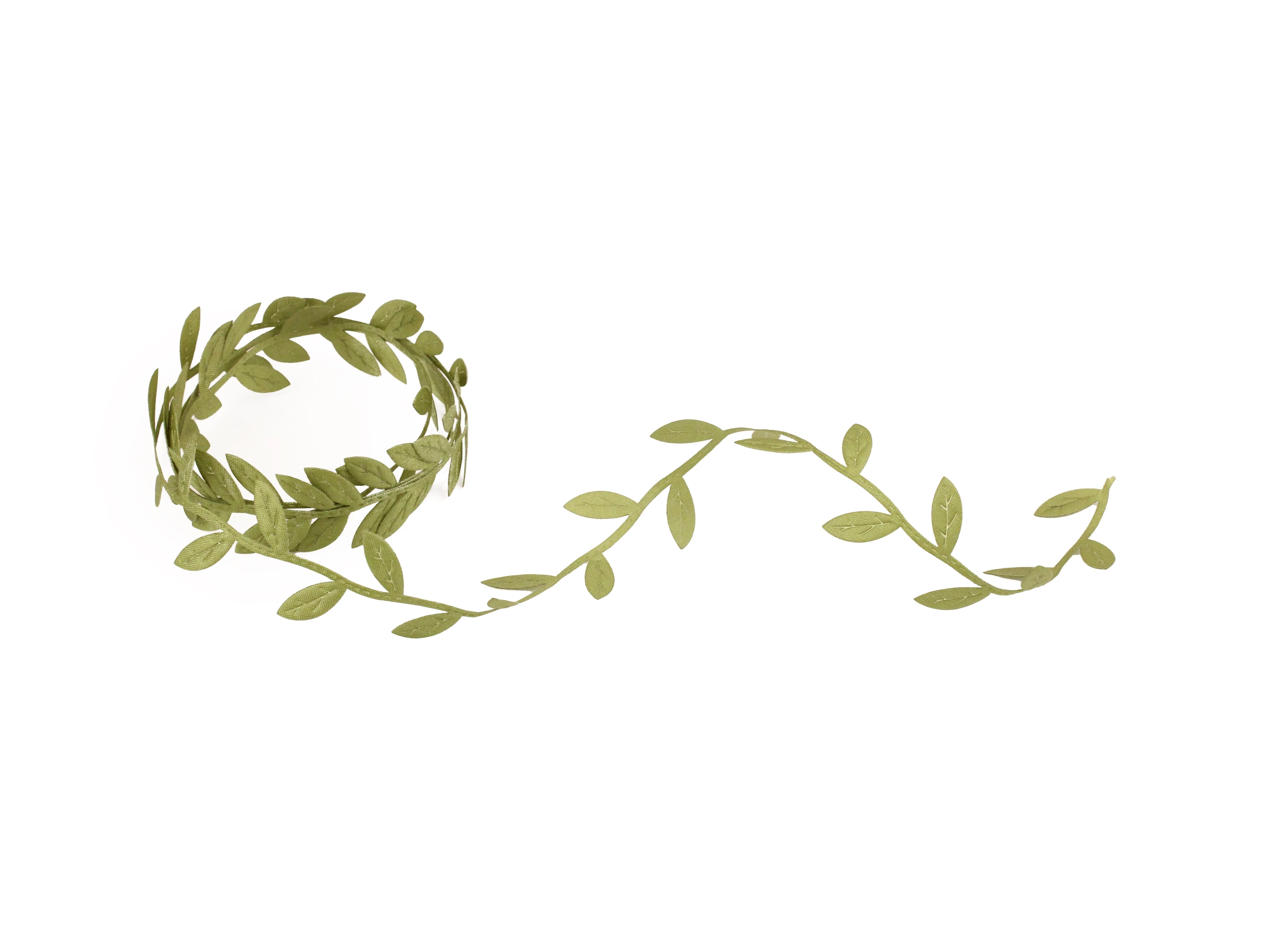 Satin Leaf Ribbon or Trim - 1 metre length