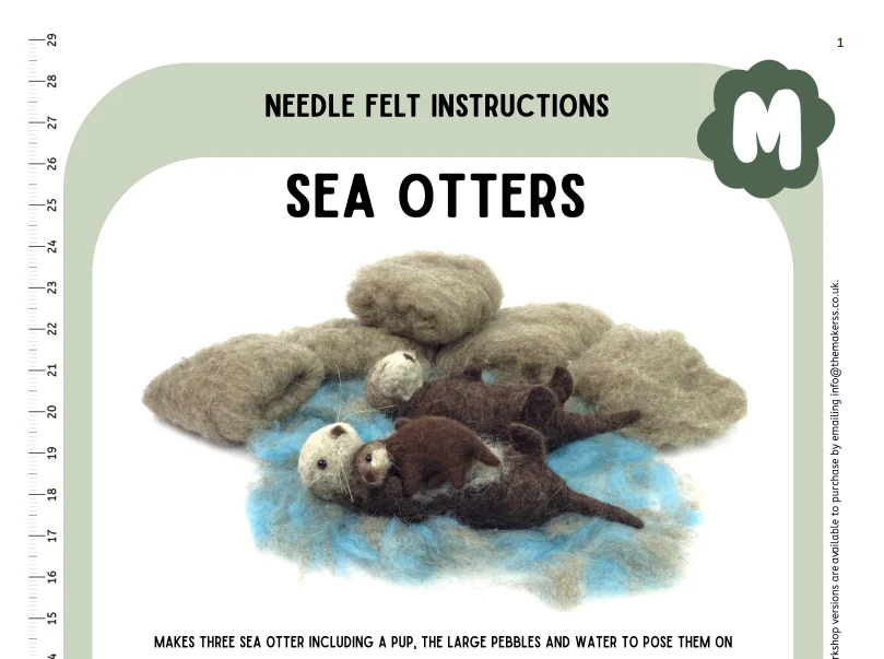 Sea Otter Instructions PDF