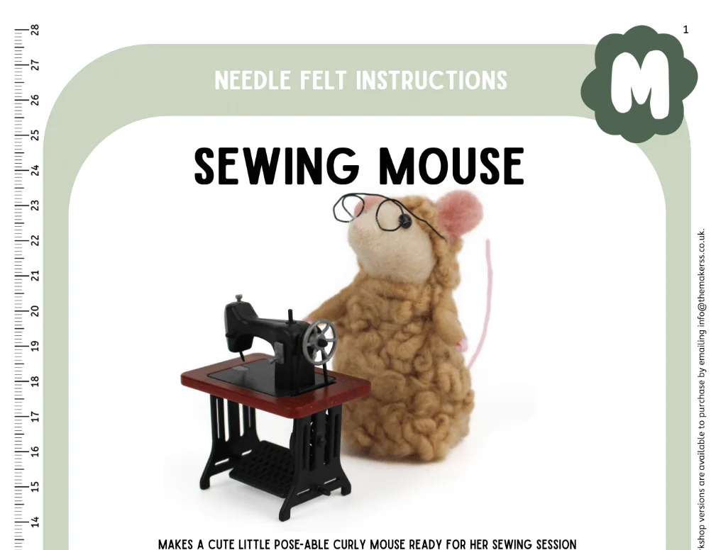 Sewing Mouse Instructions PDF