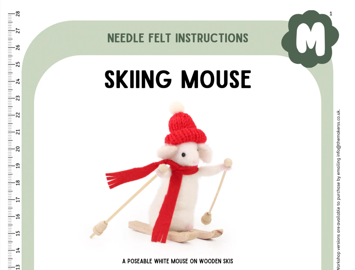 Skiing Mouse Instructions PDF