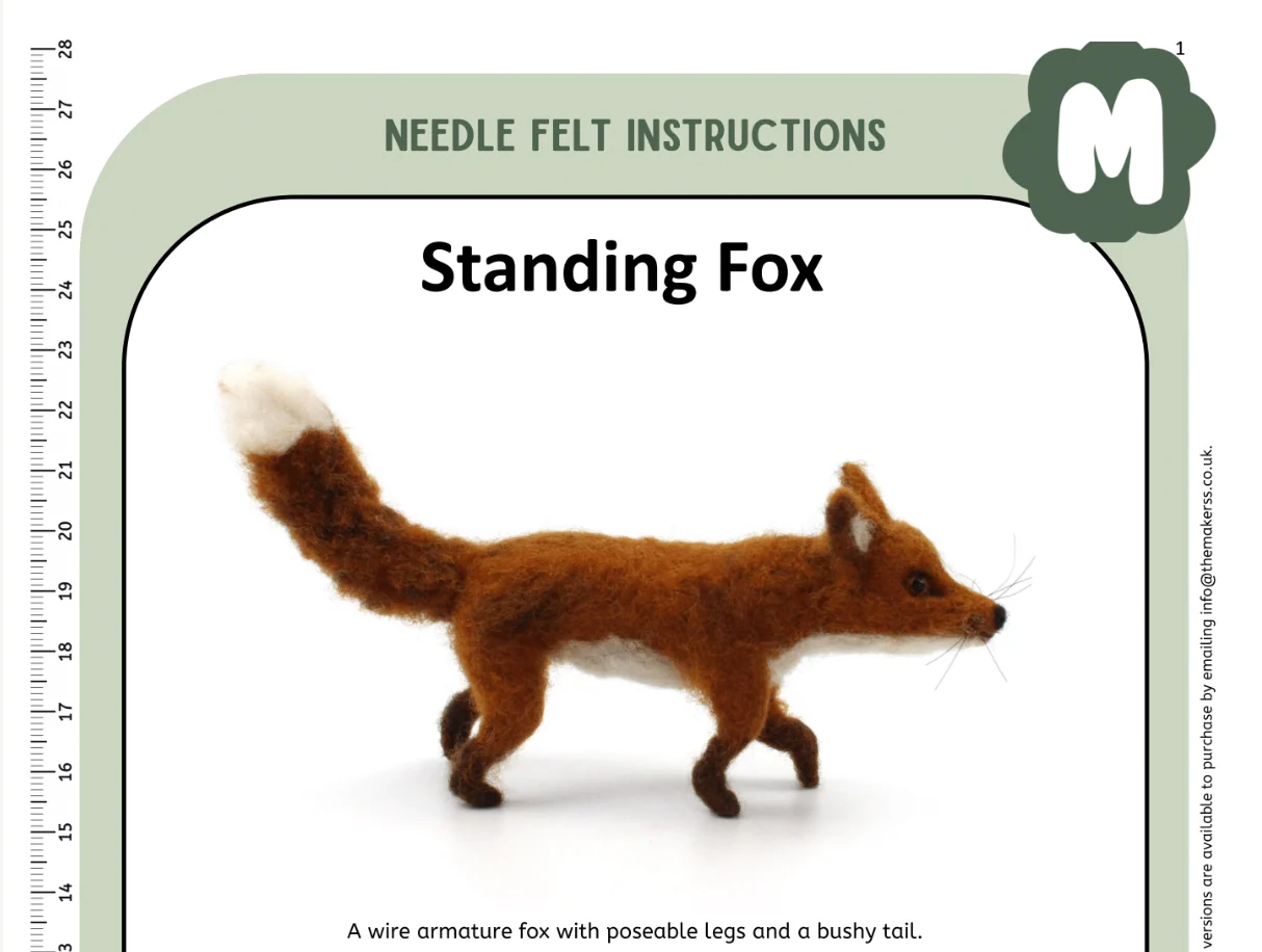Standing Fox Instructions PDF