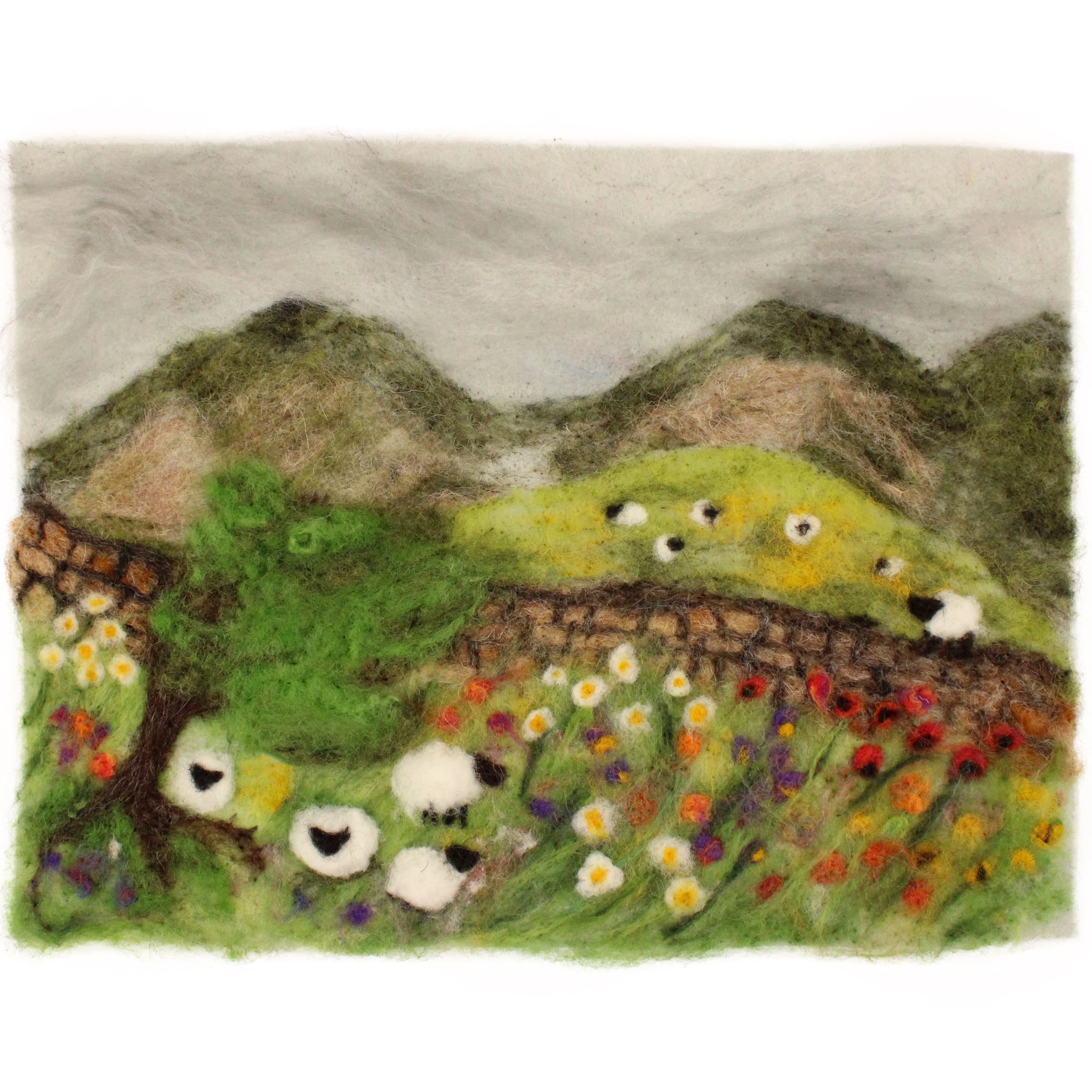 Stormy Landscape Needle Felt Kit