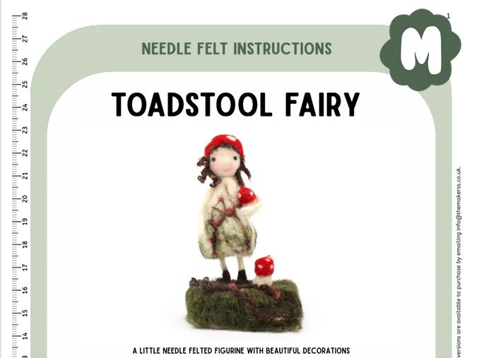 Toadstool Fairy Instructions PDF