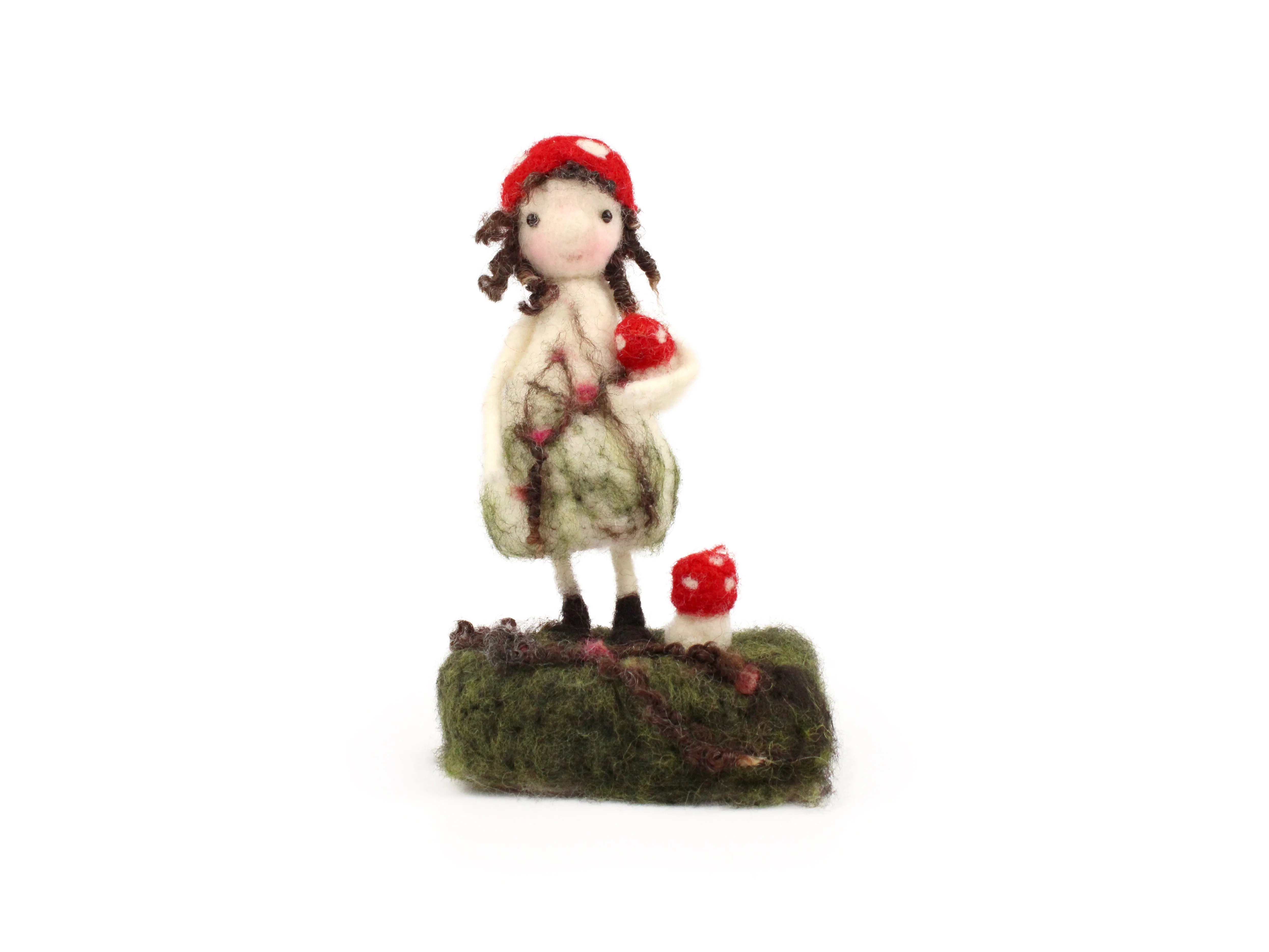 Toadstool Fairy Needle Felt Kit - Image 4
