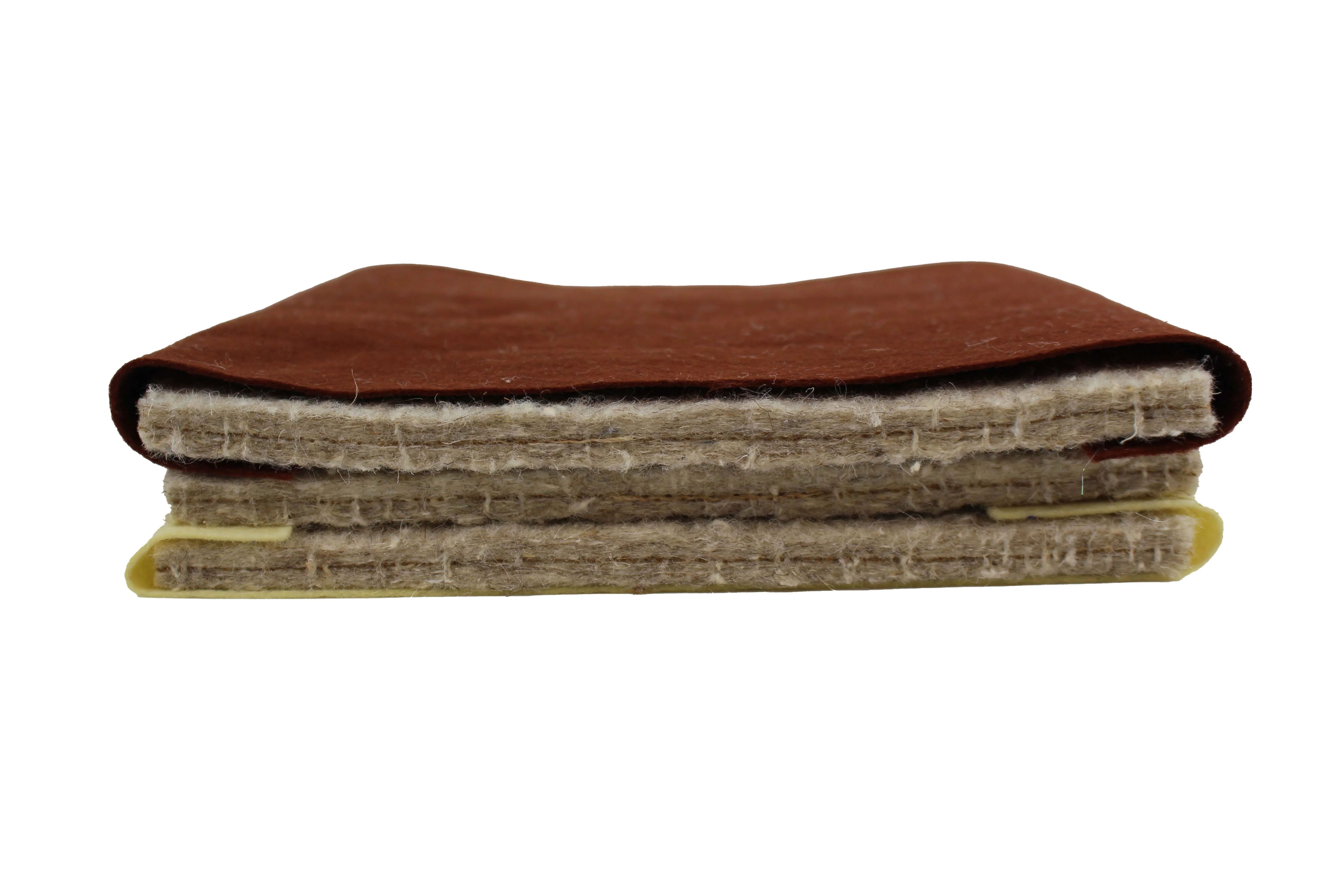 Triple Layer Eco Wool Mat with felt sheet - square