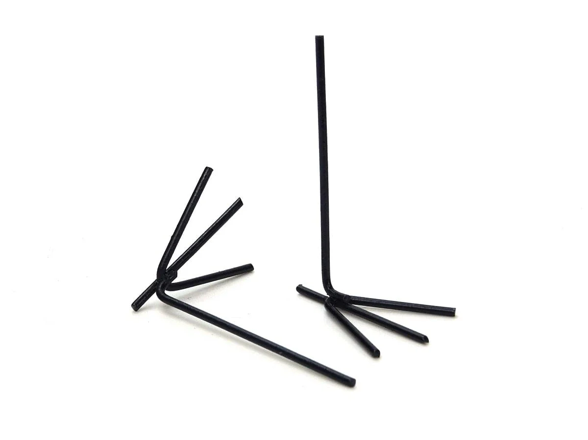 Wire bird legs - various sizes and colours - Image 3