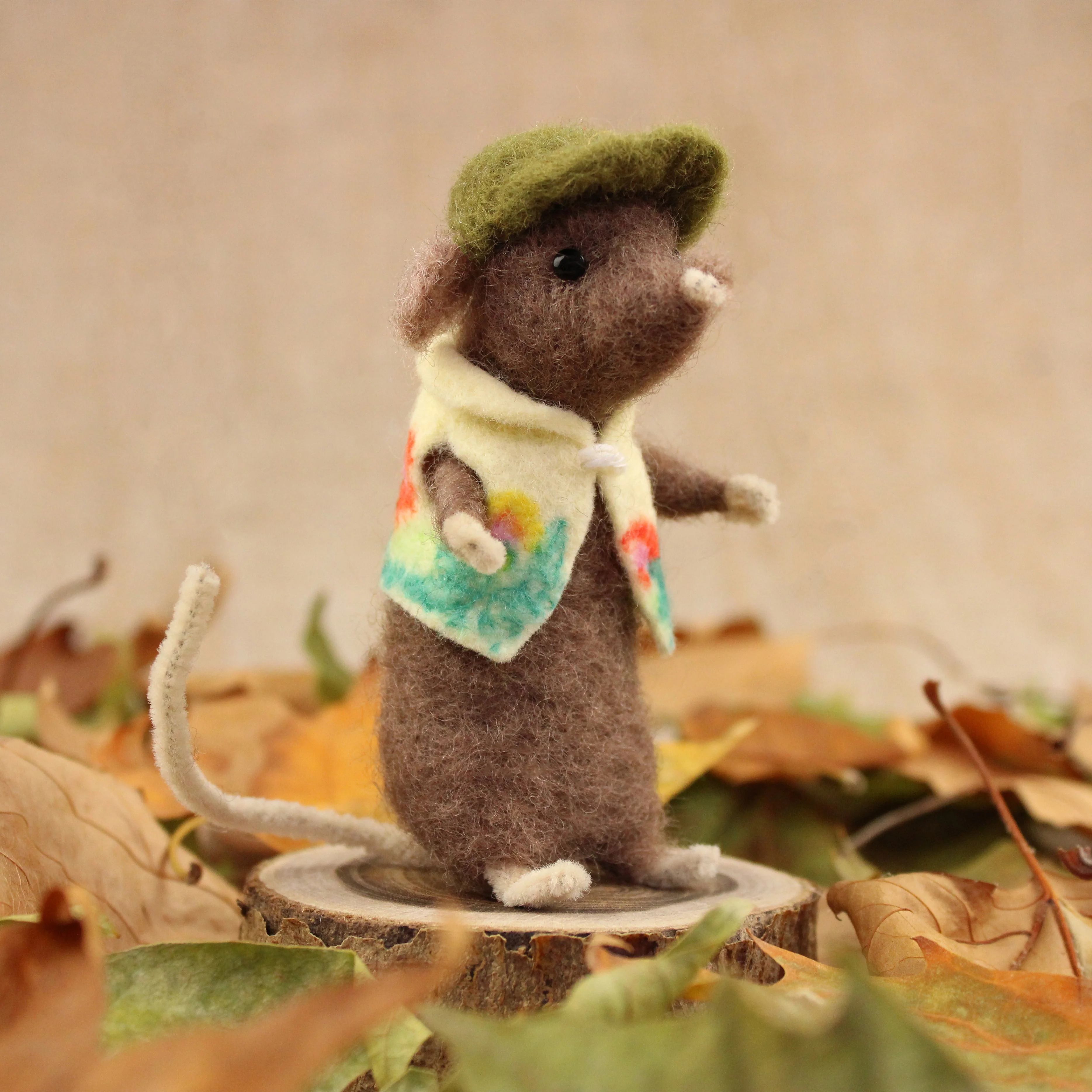 Felt Sheets wool-viscose mix for picture backing and clothes for small figures - Image 5